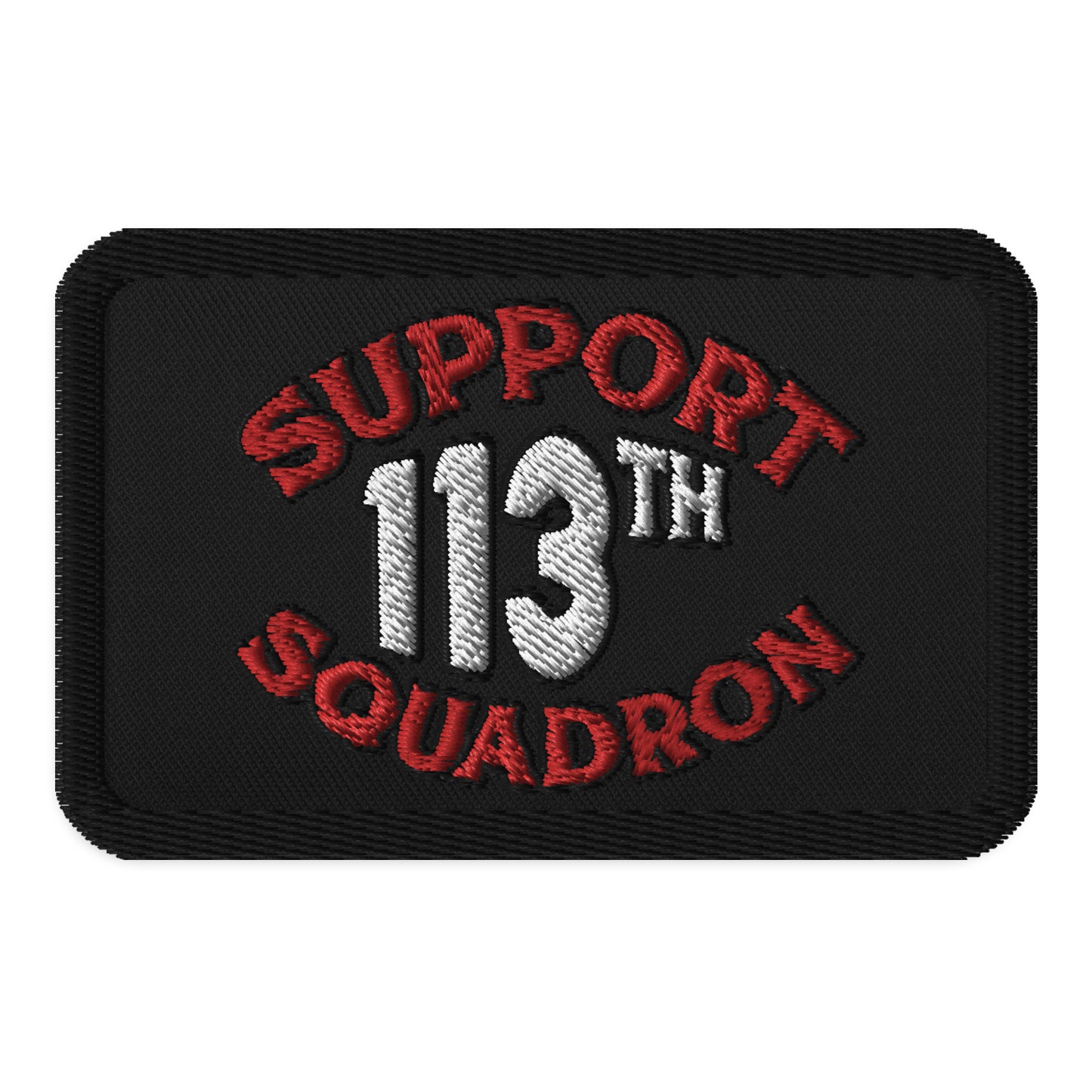 KC Support Embroidered Patch